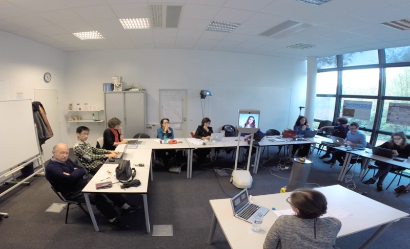 Figure 2&nbsp;: La salle en mode conférence