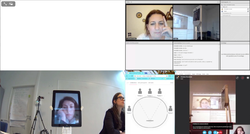 Figure 20: Multiscope editing showing digital artefacts