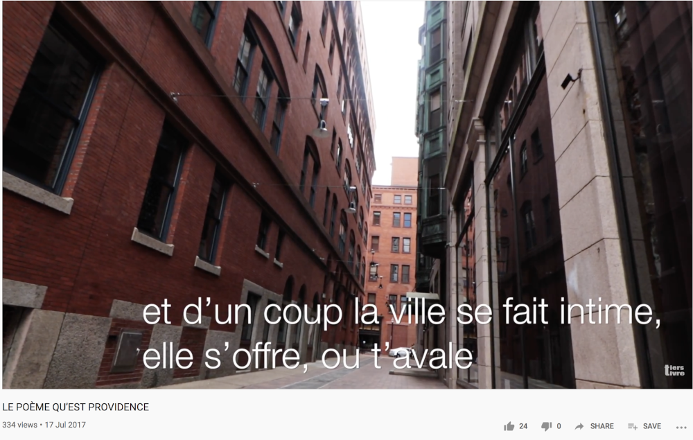 François Bon, impressions en ville, «&nbsp;LE POÈME QU’EST PROVIDENCE&nbsp;», françois bon | le tiers livre, 18 juillet 2017