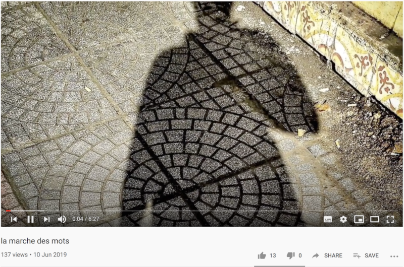 Anh Mat, ombre errante, «&nbsp;la marche des mots&nbsp;», 10 juin 2019