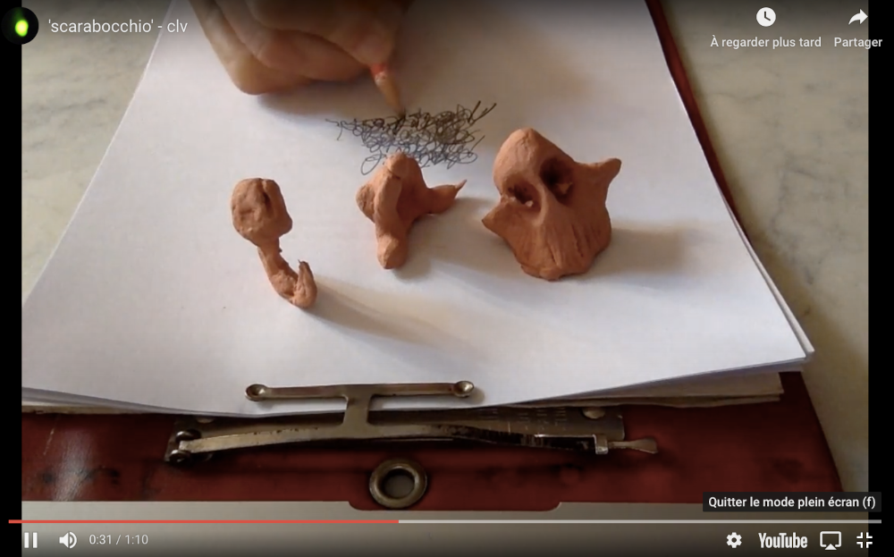 Corinne Lovera Vitali, «&nbsp;‘scarabocchio’ - clv&nbsp;», 3 août 2019