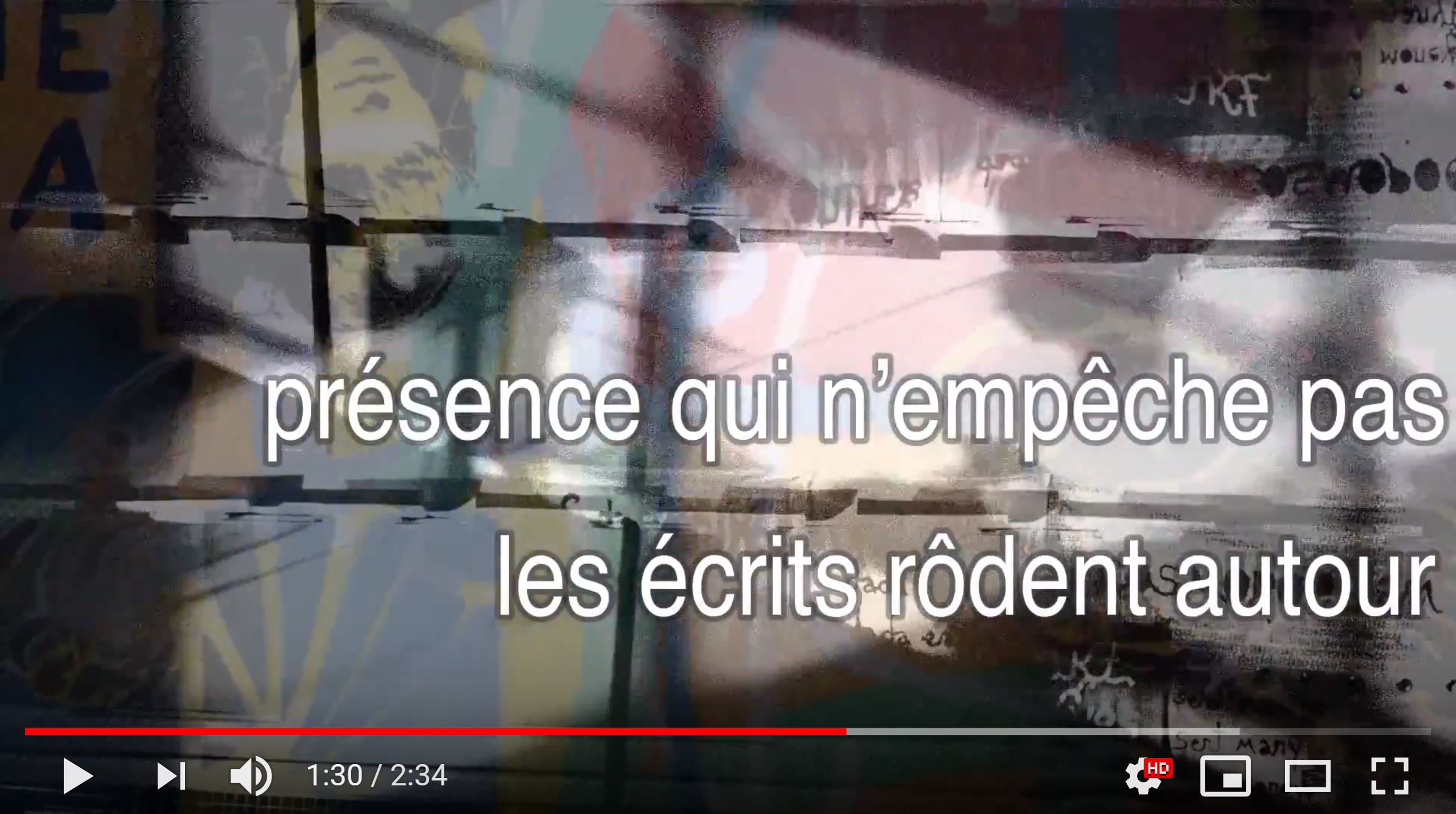 Gracia Bejjani, «&nbsp;écrire l’écrire, l’aimer (5)&nbsp;», 12 septembre 2018