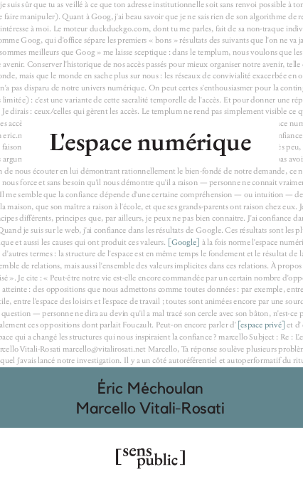 L'Espace numérique